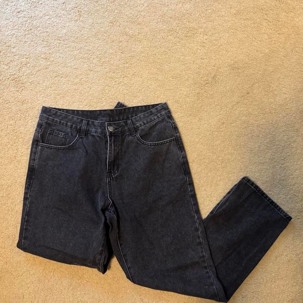 Shein Men's Black Jeans